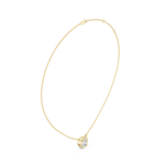 Gold Jewelry, Cushion center stone, Yellow Gold, view 1