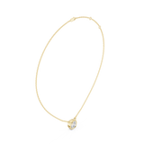 Gold Jewelry, Cushion center stone, Yellow Gold, view 1