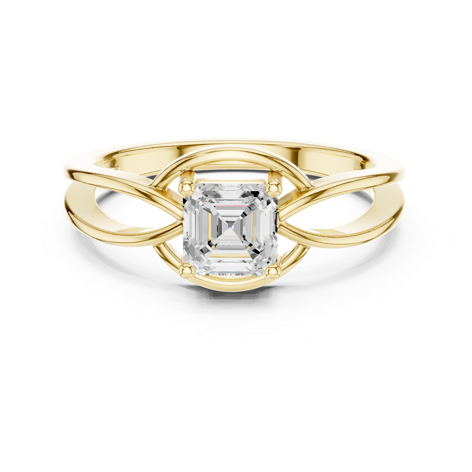 Gold Ring DDLR-499, Yellow Gold