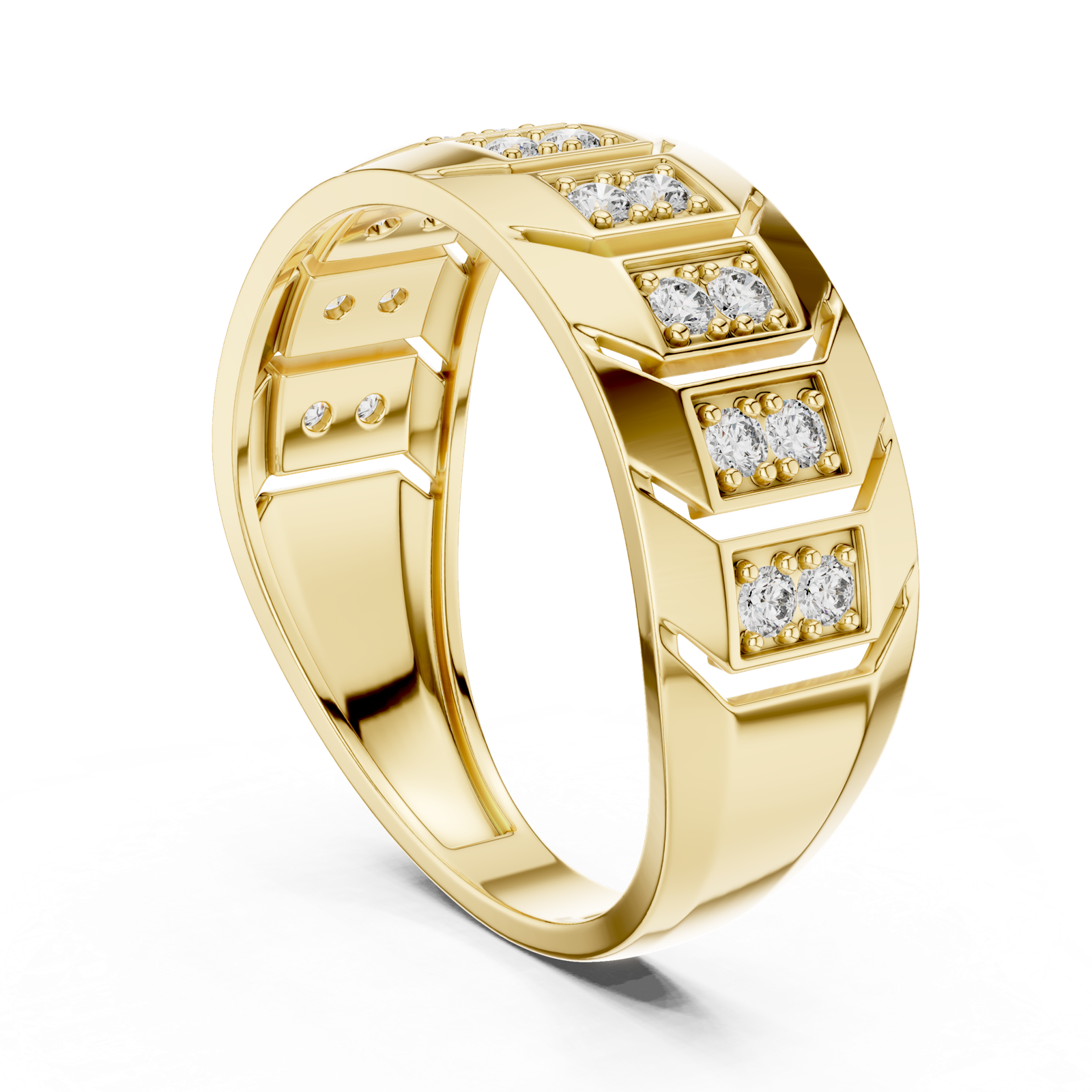 Gold Ring LR-01 (17), Yellow Gold