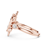 Gold Pendant 9-10019L_33, Rose Gold, view 3