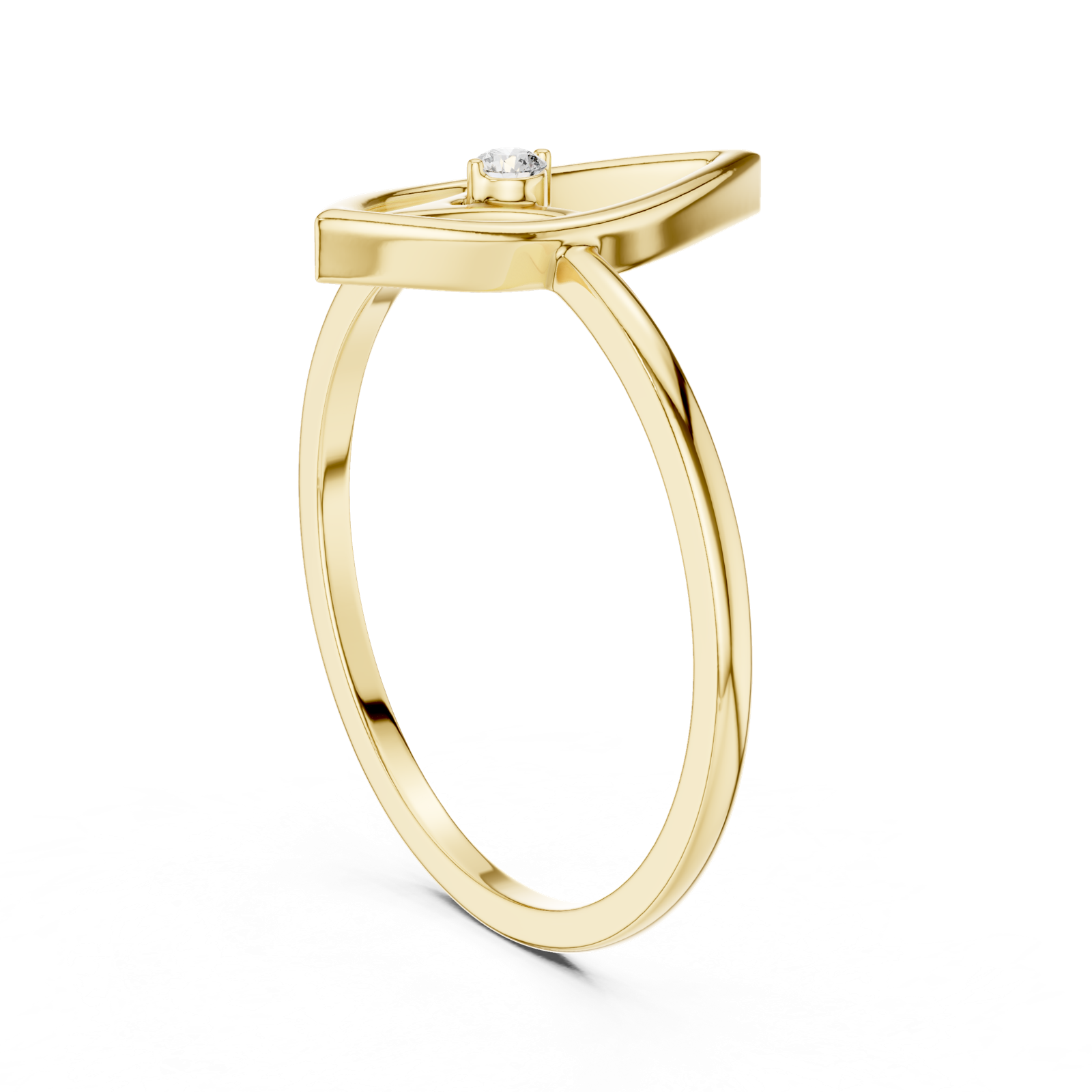 Gold Ring DR-6190, Yellow Gold