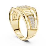 Gold Ring LR-01 (8), Yellow Gold