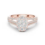 Gold Ring DDLR-756, Rose Gold