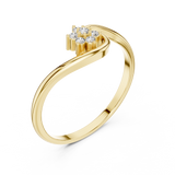 Gold Ring 1 (185), Yellow Gold, view 2