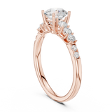 Gold Ring LR-0300, Rose Gold, view 1