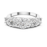 Gold Ring ALR-70, White Gold, view 4