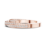 Gold Ring DDLR-377, Rose Gold, view 3