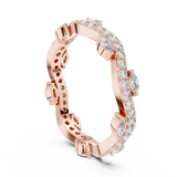 Gold Ring DDLR-237, Rose Gold