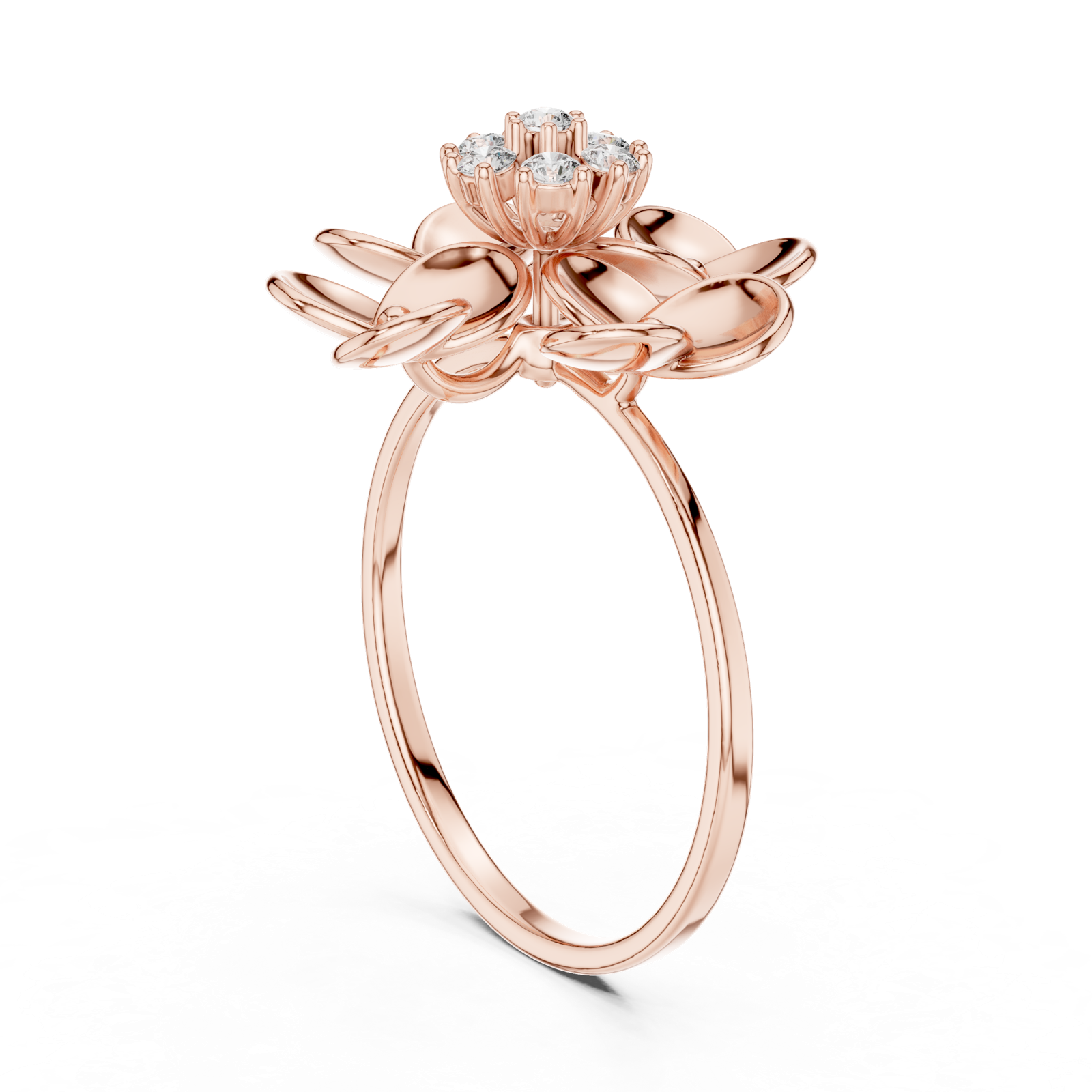 Gold Ring 1 (160), Rose Gold