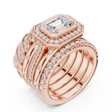 Gold Ring DDLR-849, Rose Gold, view 2