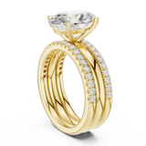 Gold Ring DDLR-948, Yellow Gold, view 1