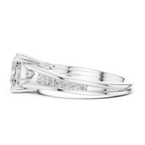 Gold Ring DDLR-993, White Gold, view 3
