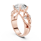 Gold Ring LR-0090, Rose Gold, view 1