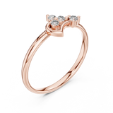 Gold Ring 1 (377), Rose Gold, view 2