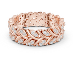 Gold Ring R35, Rose Gold
