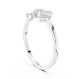Gold Ring DR-6320, White Gold
