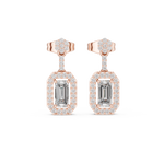 Gold Earrings 3-10011E_156_S, Rose Gold
