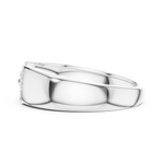 Gold Ring LR-01 (33), White Gold, view 3