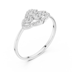 Gold Ring 1 (221), White Gold, view 2