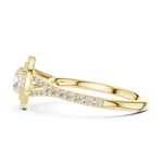 Gold Ring LR-0254, Yellow Gold, view 3