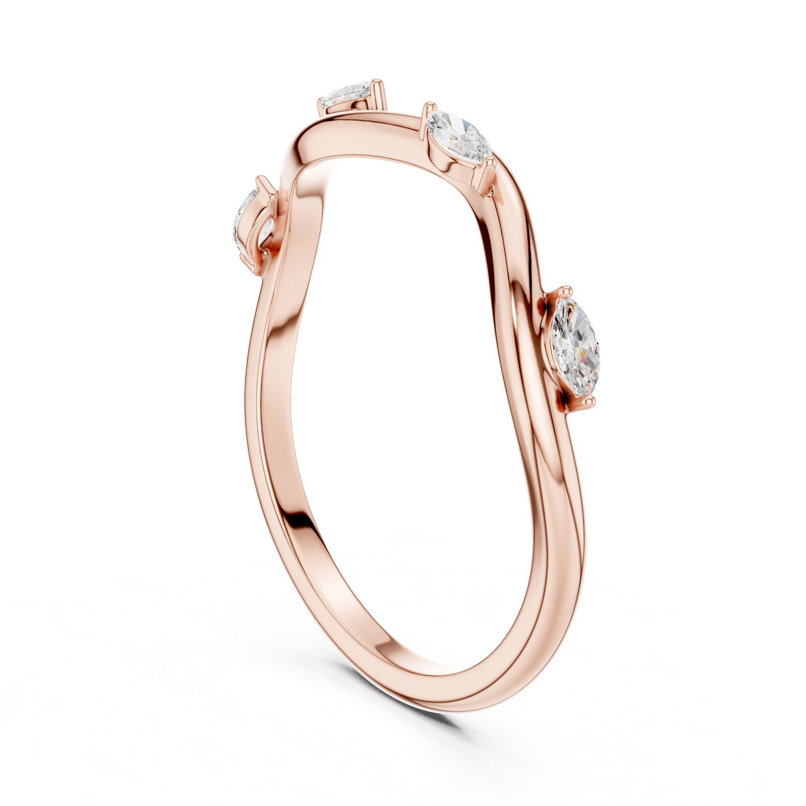 Gold Ring SBWR(3), Rose Gold