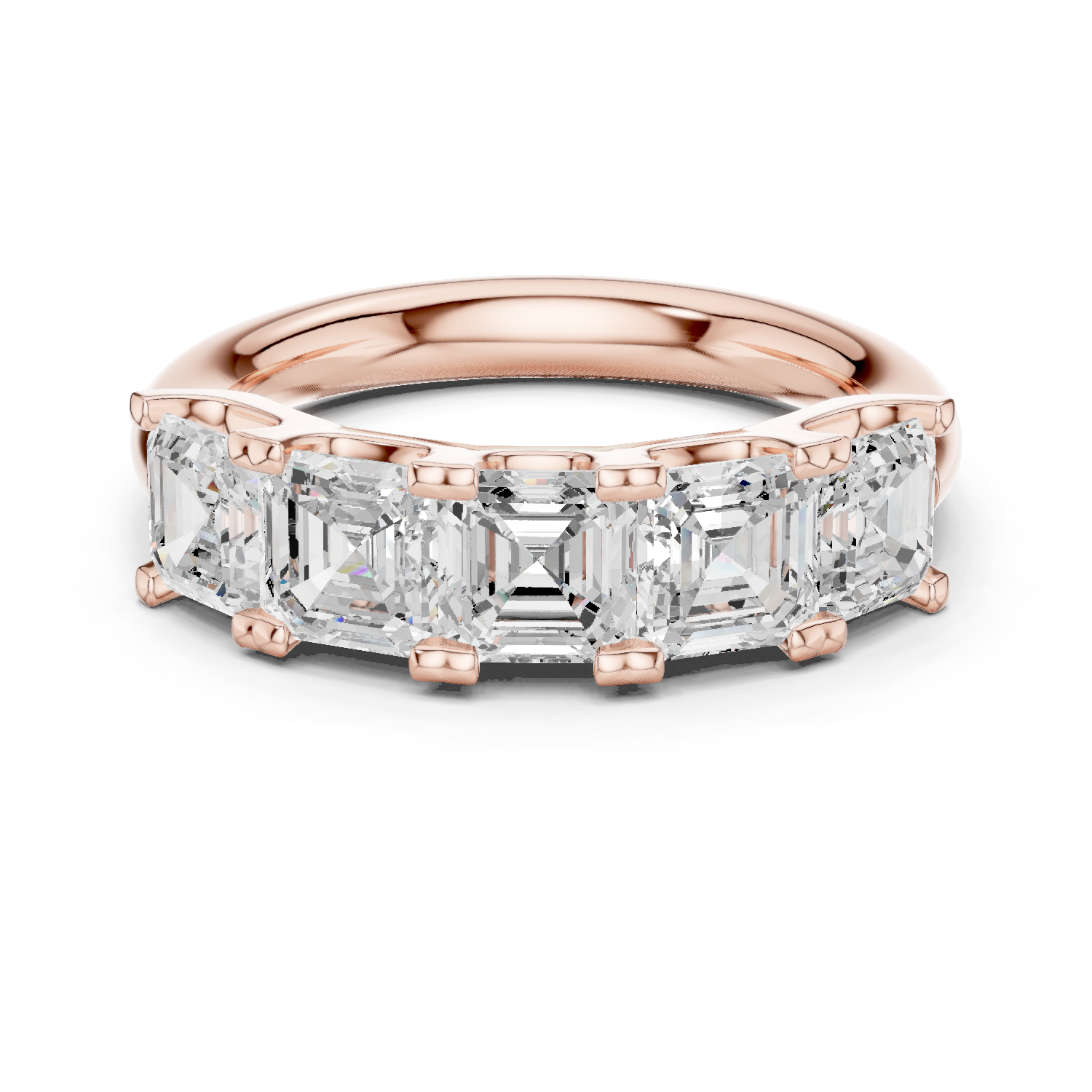 Gold Ring DDLR-701, Rose Gold