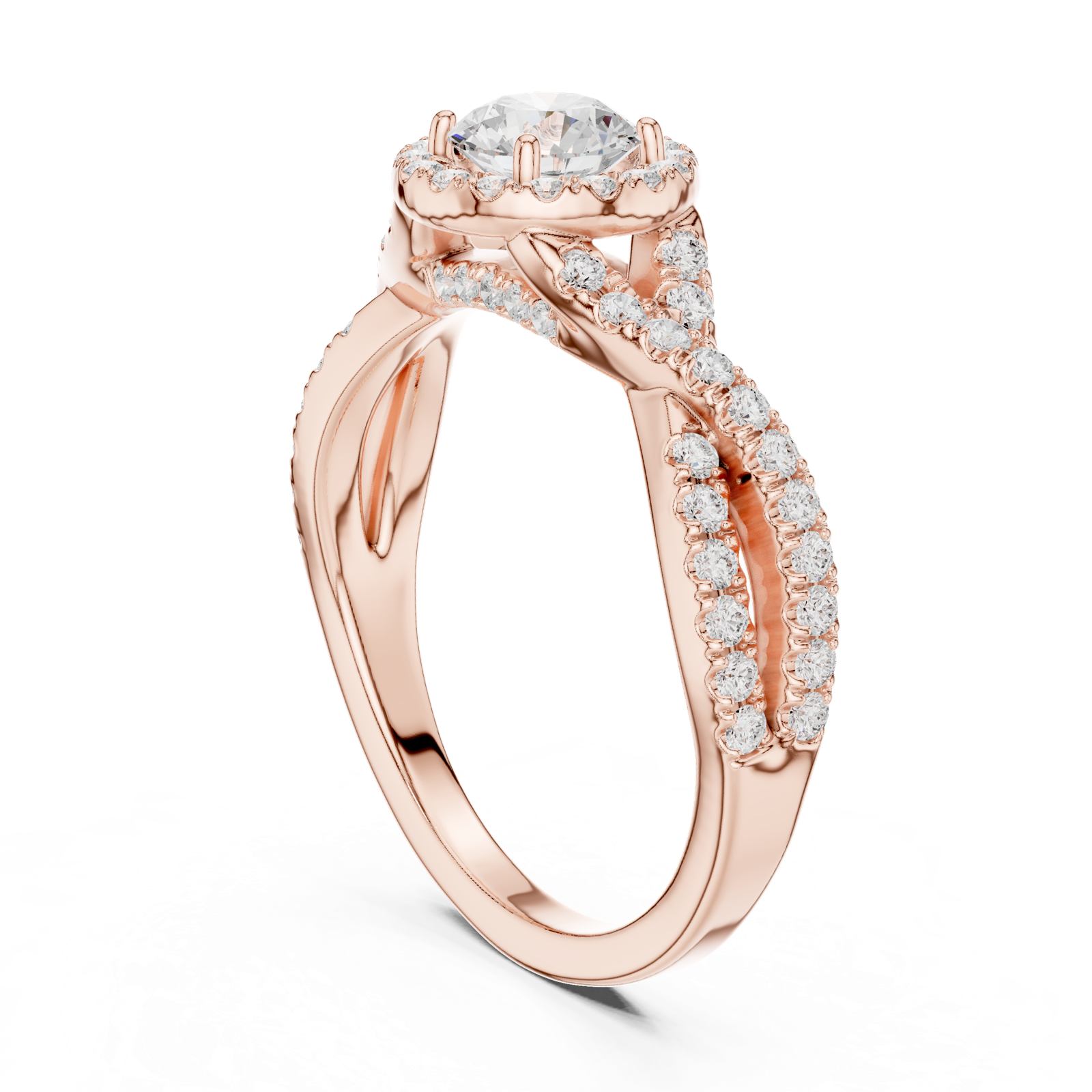 Gold Ring LR-0261, Rose Gold