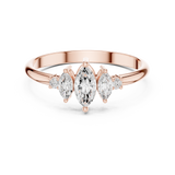 Gold Ring HLR-93, Rose Gold