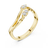 Gold Ring SBWR(4), Yellow Gold, view 2