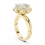 Gold Ring DDLR-333, Yellow Gold, view 1