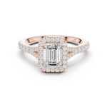 Gold Ring DDLR-909, Rose Gold