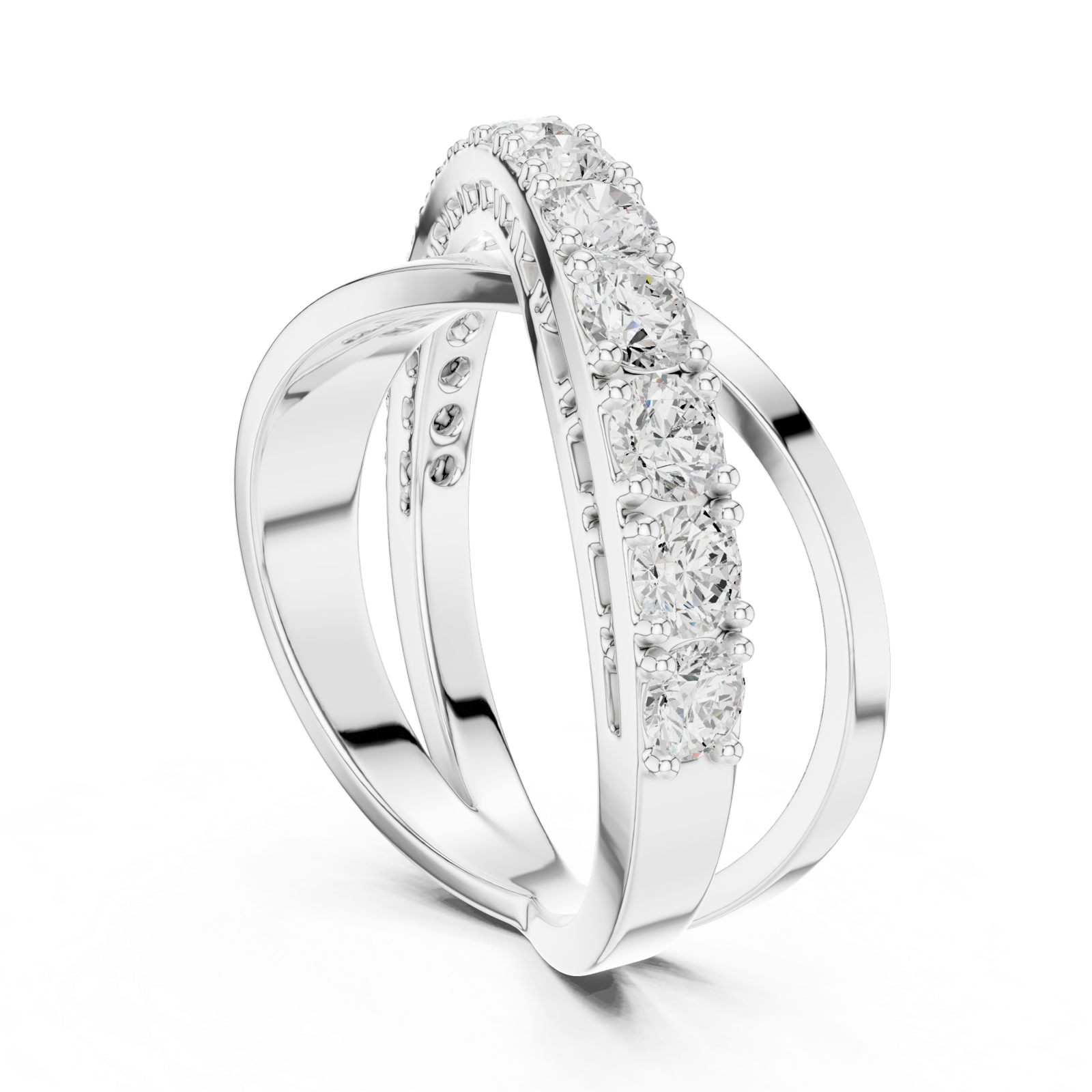 Gold Ring SBWR(53), White Gold