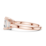 Gold Ring DDLR-867, Rose Gold, view 3