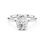 Gold Ring DDLR-927, White Gold, view 4