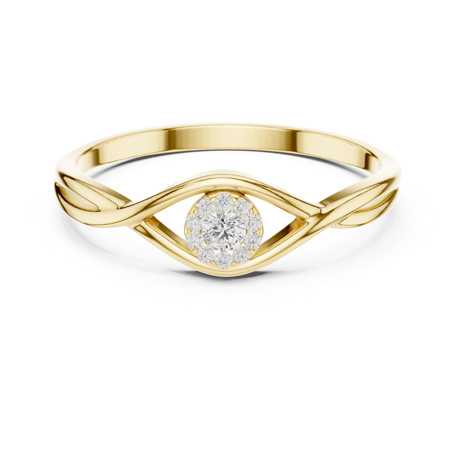 Gold Ring 1 (168), Yellow Gold, view 4