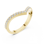 Gold Ring DDLR-1117, Yellow Gold, view 2