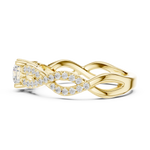 Gold Ring LR-0316, Yellow Gold, view 3