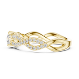 Gold Ring LR-0316, Yellow Gold, view 3