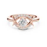 Gold Ring DDLR-595, Rose Gold