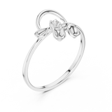 Gold Ring 1 (217), White Gold, view 2