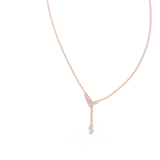 Gold Pendant GPD-0032, Rose Gold, view 2