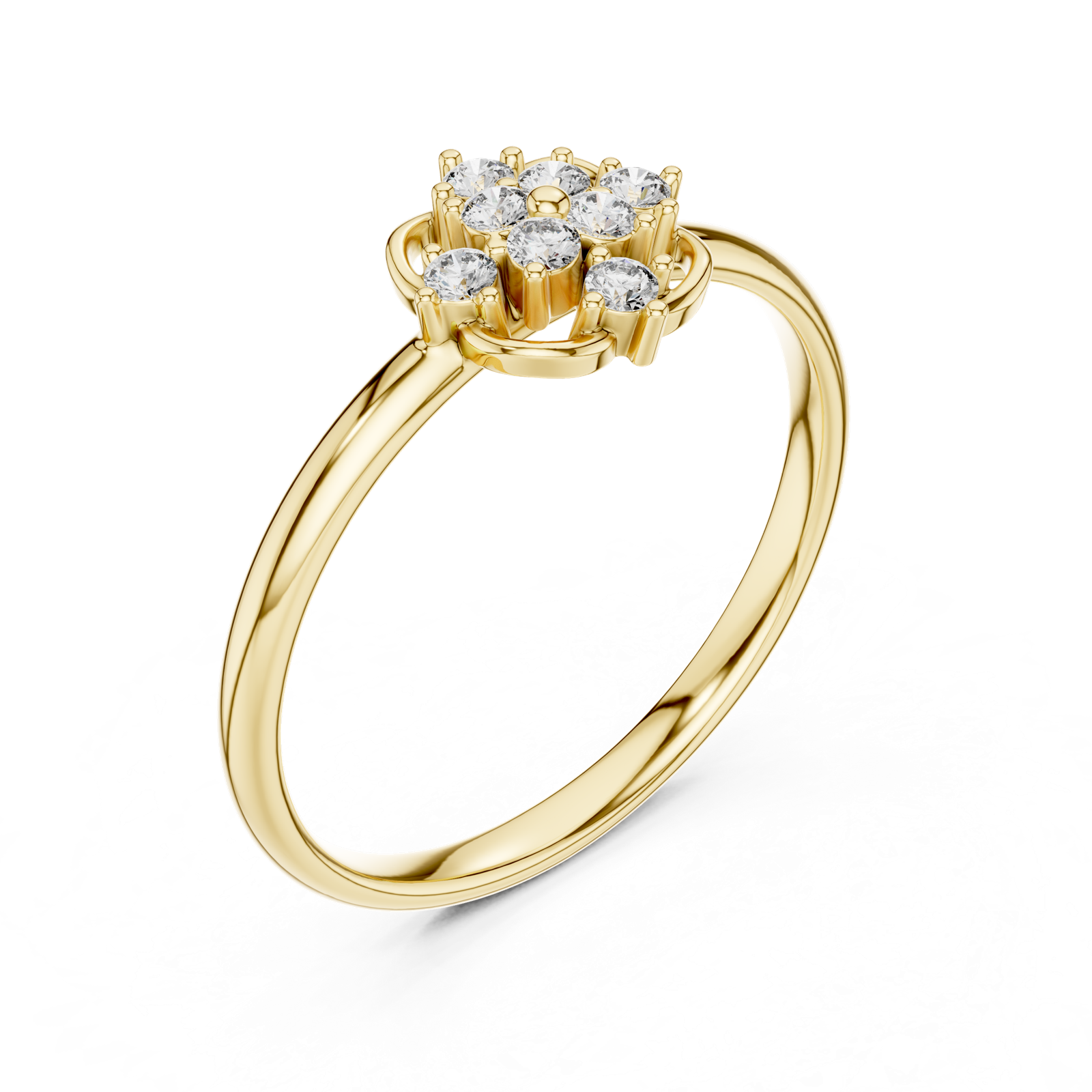 Gold Ring 1 (423), Yellow Gold, view 2