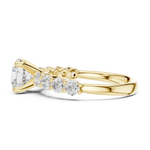 Gold Ring DDLR-642, Yellow Gold, view 3