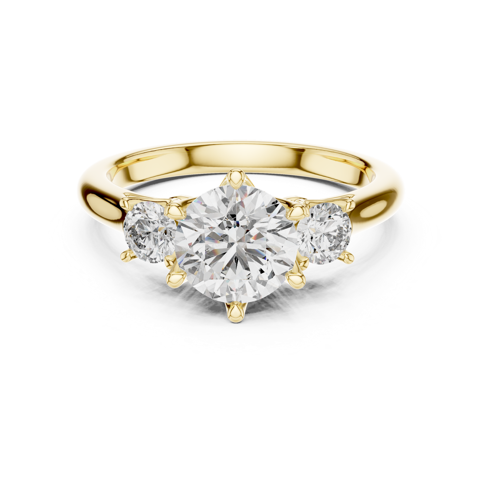 Gold Ring DDLR-041, Yellow Gold