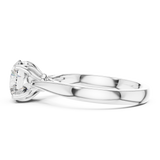 Gold Ring 00001L (7), White Gold, view 3