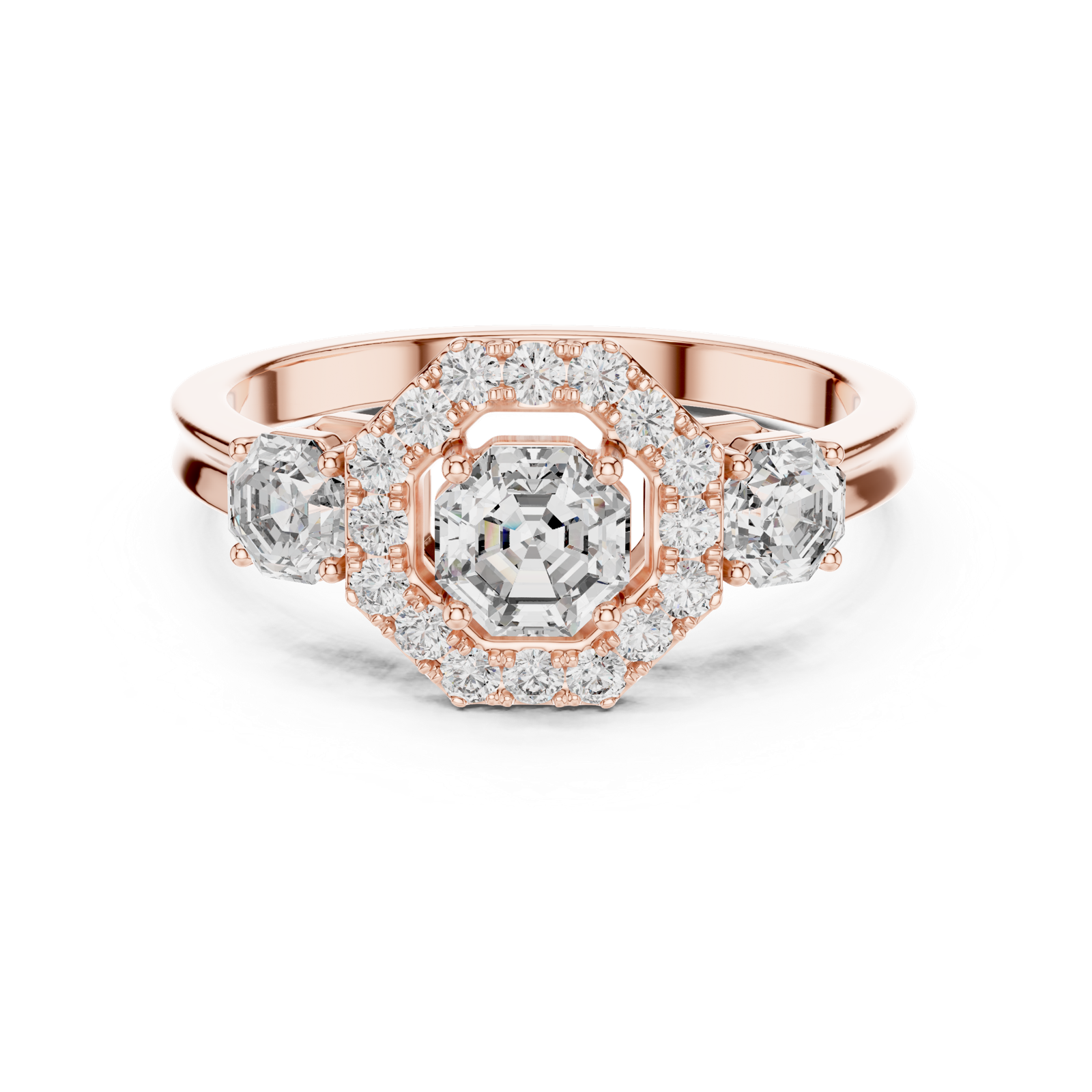 Gold Ring LR-0032, Rose Gold
