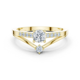 Gold Ring DDLR-835, Yellow Gold