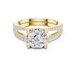 Gold Ring DDLR-182-OC, Yellow Gold, view 4