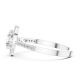 Gold Ring ALR-113, White Gold, view 3